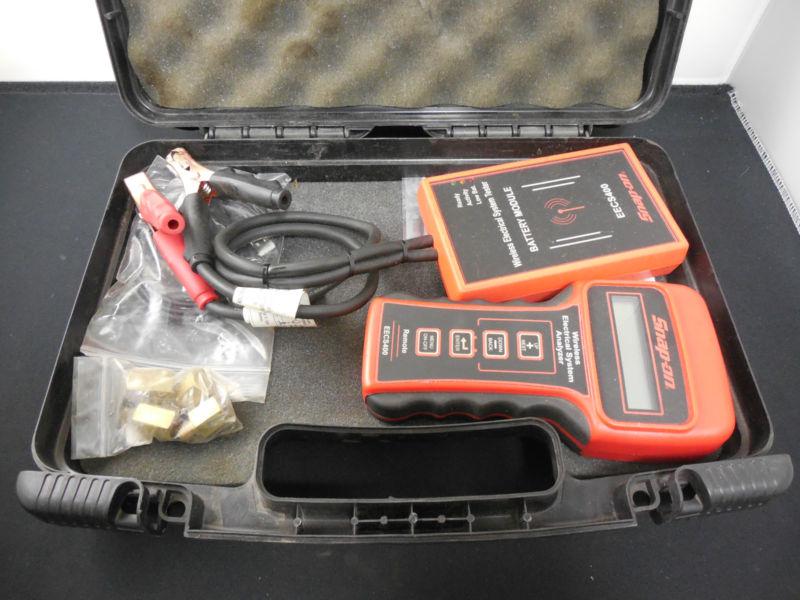 Snap-On Wireless Electronic Battery Tester w/ Carrying Case & CD Model #EECS400, US $450.00, image 4