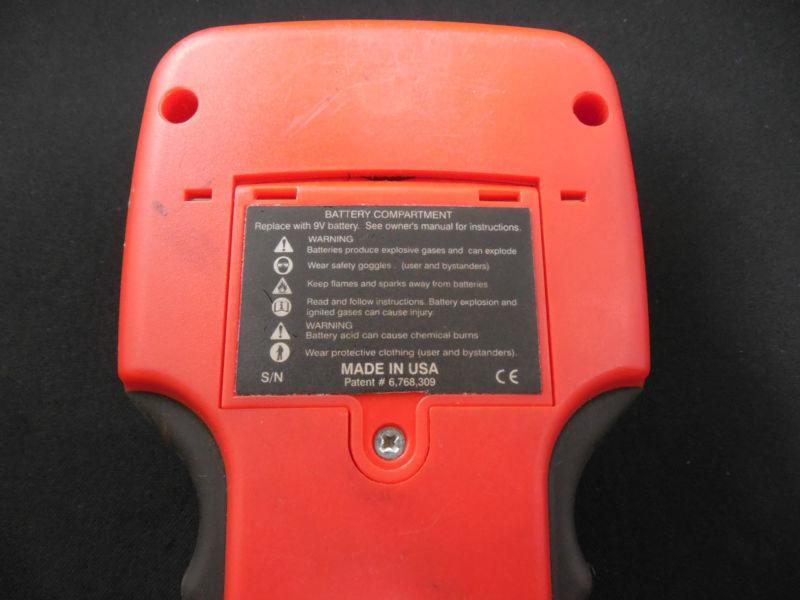 Snap-On Wireless Electronic Battery Tester w/ Carrying Case & CD Model #EECS400, US $450.00, image 6