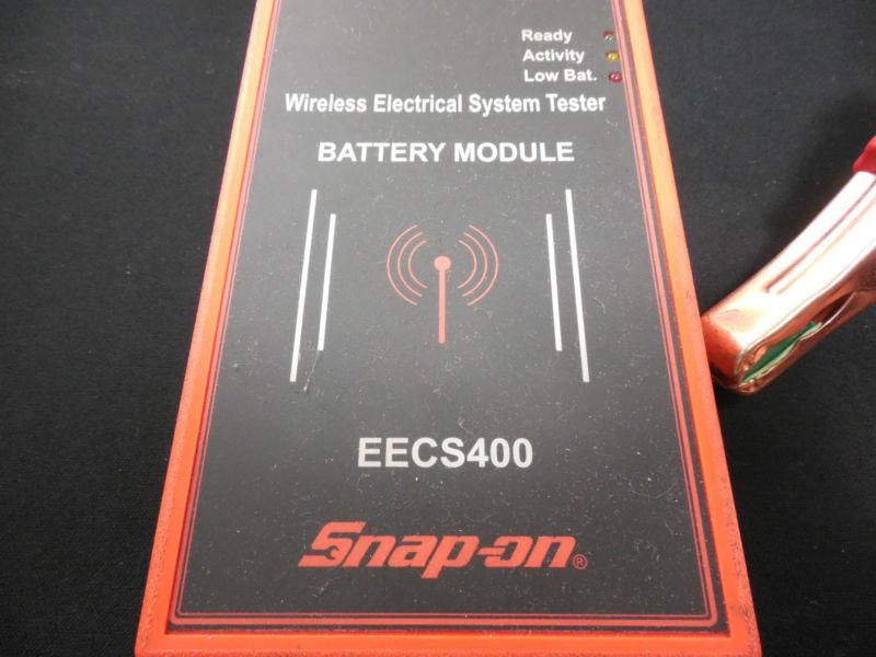 Snap-On Wireless Electronic Battery Tester w/ Carrying Case & CD Model #EECS400, US $450.00, image 8