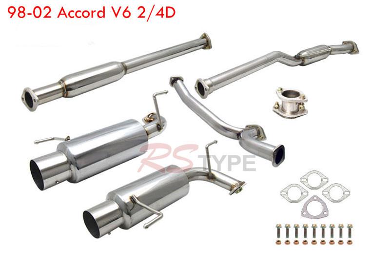 Buy 20012005 Honda Civic 2/4DR Catback Black Muffler 02 03 04 in