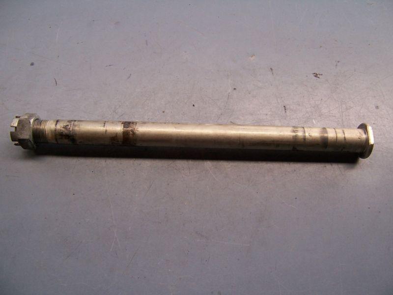 052 kawasaki zx14 zx 14 07 08 09 10 11 rear rim wheel axle bolt