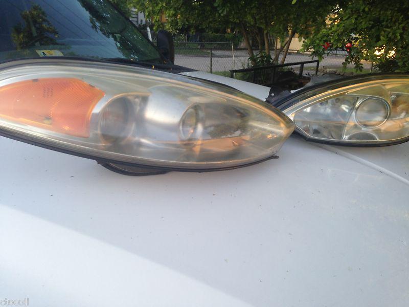 2001 2002 cougar heasdlight PAIR DRIVER AND PASSENGERS SIDE , US $99.00, image 5