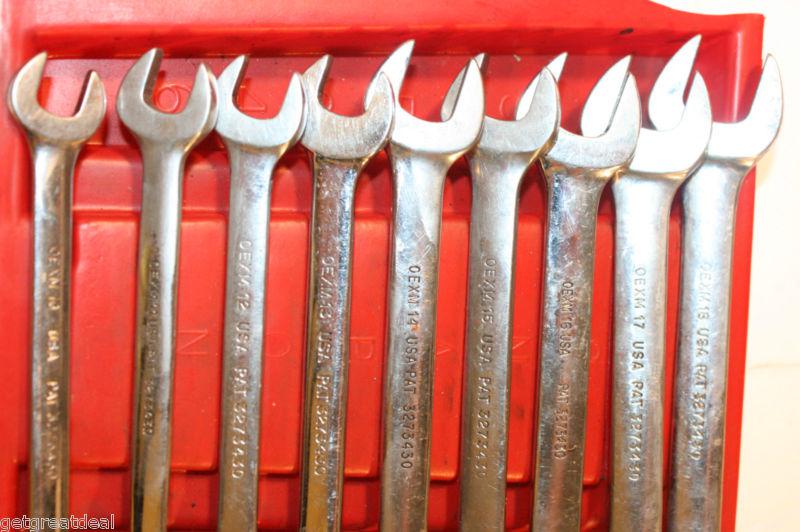 Buy SNAPON TOOLS SHORT METRIC COMBINATION 12Point WRENCH SET 9pc 10