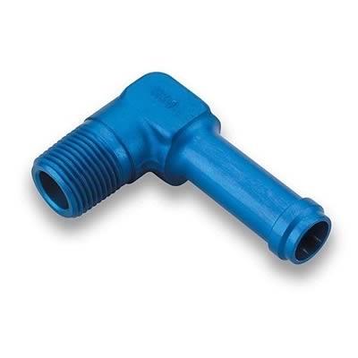 984212erl earl's performance 3/4" beaded hose end  barb to pipe thread adapters