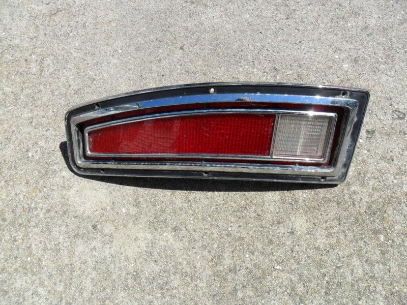 1973 ford ltd station wagon original right side rh tail light with trim