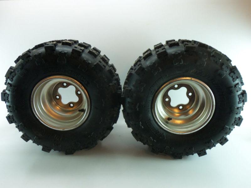 03 honda 400 ex 400ex rear wheels  tires ballance razr z400 dvx kfx 300ex  #10ns