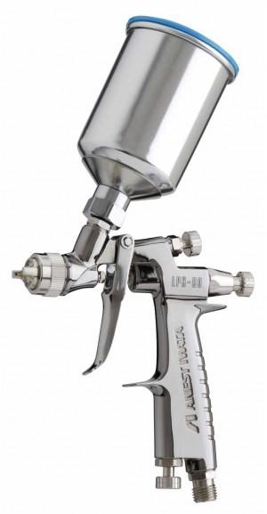 Anest iwata lph80 82g hvlp mini gravity feed gun with 150ml cup