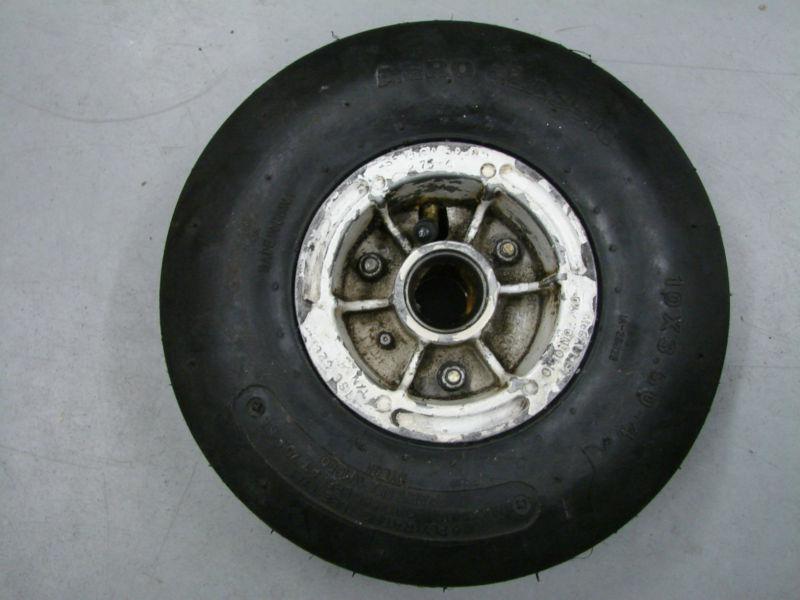 Mccauley wheel d-30380 2.75-4 aero classic 10x3.50-4 tire wipaire nose wheel
