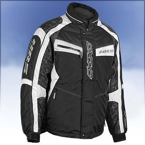 Buy Choko HR5 Black & White Mens Snowmobile Jacket Coat XL in Carey ...
