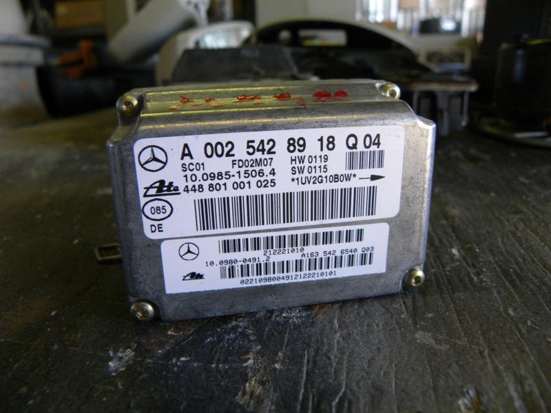2003 mercedes benz w163 ml500 yaw turn rate sensor 0025428918