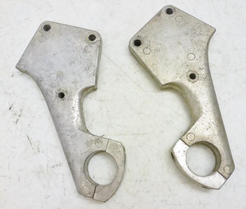 Oem harley davidson 1981 fl tour glide front fairing mounting brackets