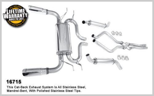 Magnaflow 16715 land rover truck range rover stainless cat-back system exhaust