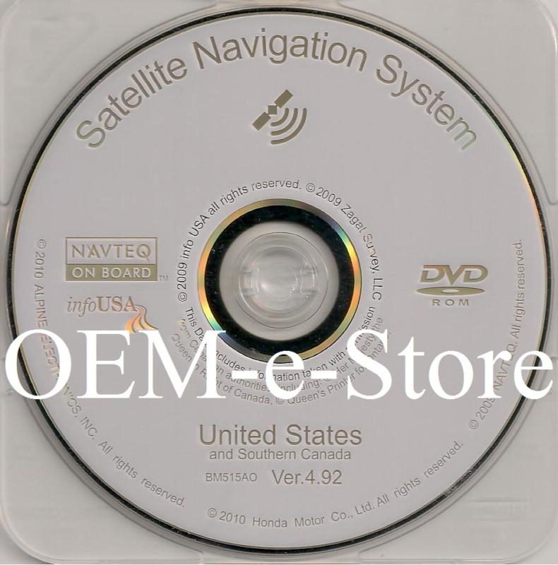 2011 Update 2006 2007 2008 2009 2010 2011 Honda Pilot EXL EX Navigation DVD Map, US $119.00, image 3
