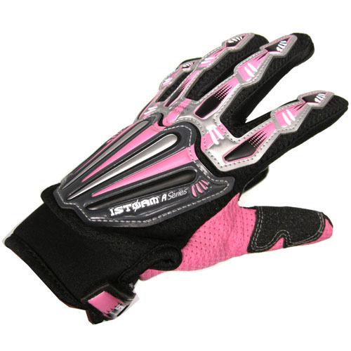 New motorcycle motocross mx atv dirt bike racing textile gloves pink
