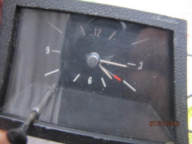 1969 69 cadillac clock