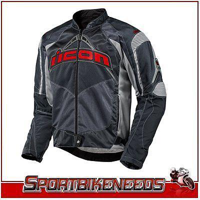 Icon contra slate gray textile jacket new  small sm s