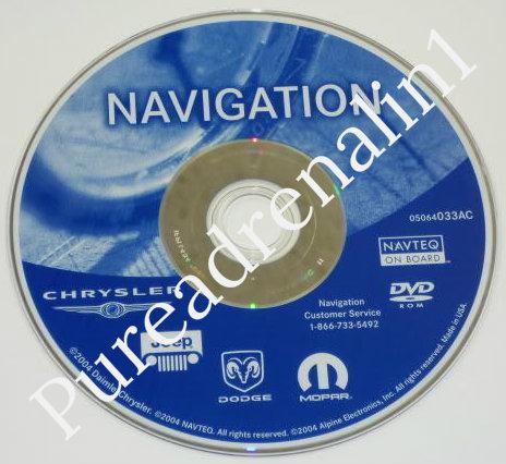03 2004 2005 dodge caravan se sxt durango slt limited navigation cd dvd rb1 rec