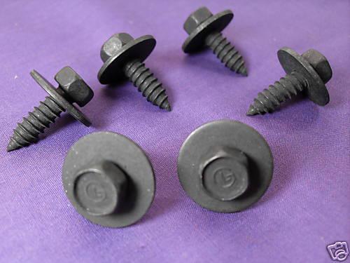  70-71-72 chevy chevelle & monte carlo gm fender extensions screws 