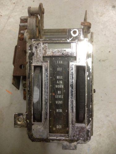 1970 1971 1972 1973 1974 1975 1976 corvette a/c control original gm