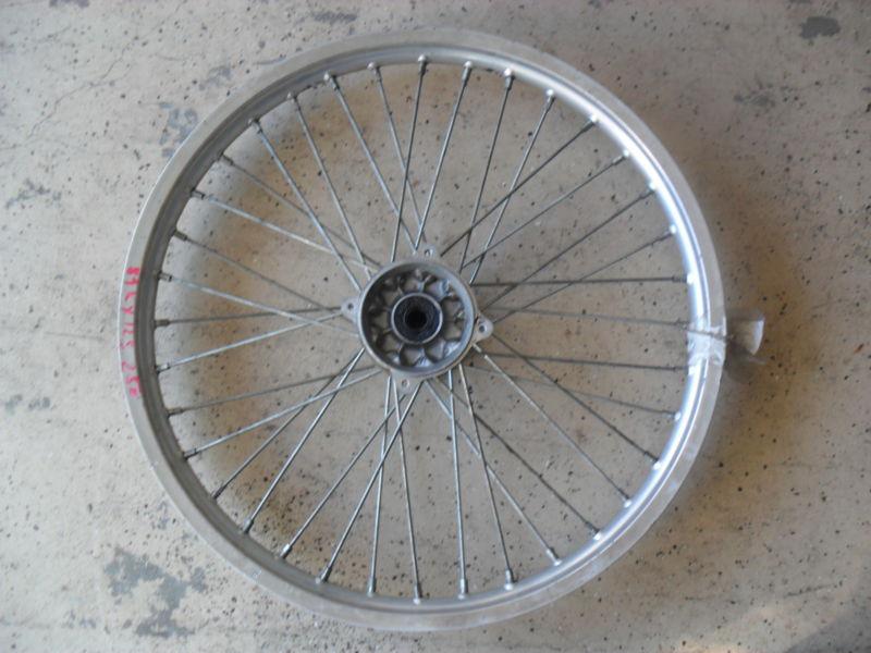 89 kawasaki kx125 kx250 front wheel oem front rim 1989 kx 125 kx 250