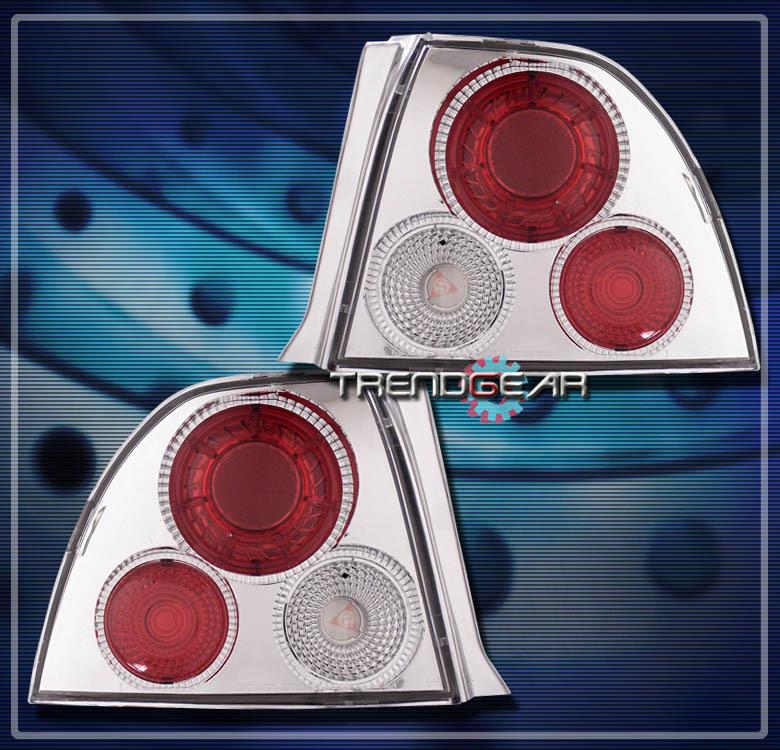 Find 9495 HONDA ACCORD 2/4DR STYLE JDM ALTEZZA TAIL LIGHTS LAMP CHROME