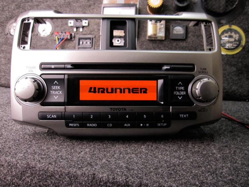 Toyota 4runner cd mp3 player xm sirius radio aux 10 11 12 13 p1850 86120-35490