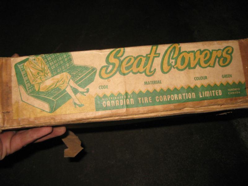1963 1963 gm 2 door sedan car seat covers vintage ratrod nos green ratrod