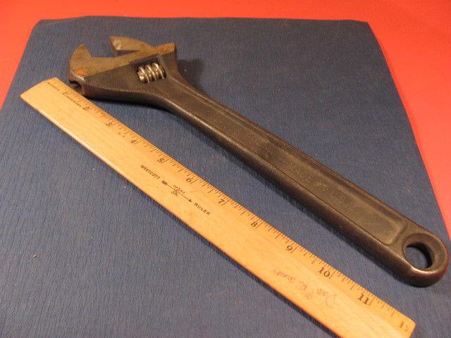Ss41  armstrong tools 12" adjustable wrench powder coated made in usa