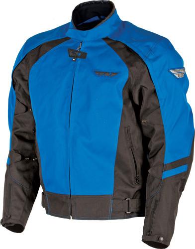 Fly racing butane 3 motorcycle jacket blue/black xx-large 477-2052-5