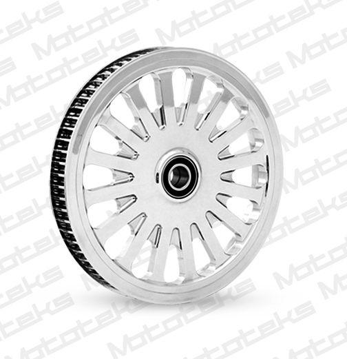 Harley pulley fits touring road king flhr 2009-present cush 68th x 1" new