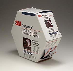 3m company 6481 1"x4.9 yards scotchmate hook and loop mini pack rolls