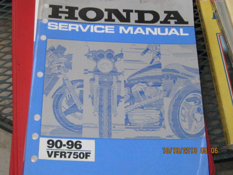 honda factory sevic mnul for1990 -1996 vfr750 f