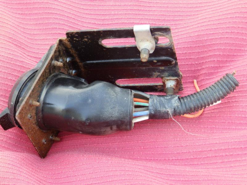 Find 7-pin female trailer connector plug, will work on any ... caravan wiring diagram tow bars 