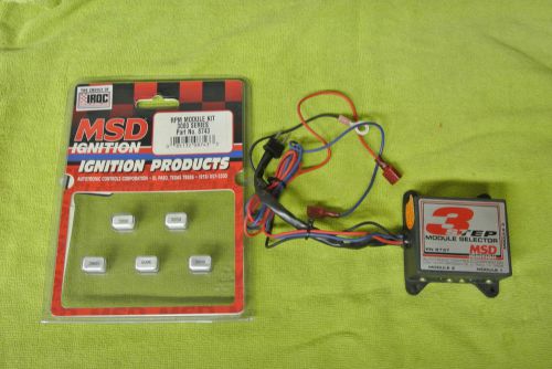 Msd ignition three step module 8737 and 3000 series kit 8743