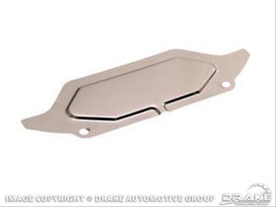 Scott drake c4 transmission inspection plate (chrome)