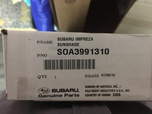 Subaru xv crosstrek and subaru wrx/sti sunvisor