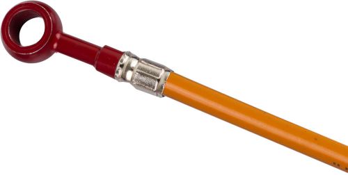 Orange lines &amp; red ends front s.s. brake lines - 1 line kit gal. fk003d367-1-34
