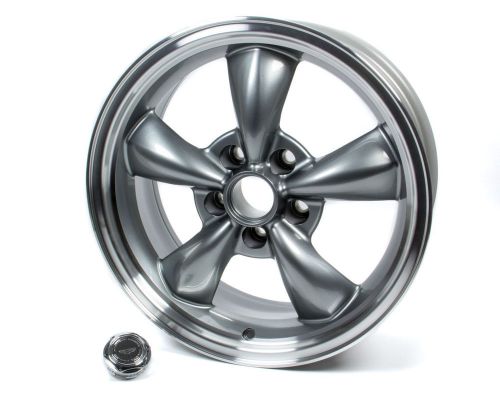 American racing wheels gray 5x4.75 17x7 in torq-thrust m wheel p/n ar105m7761a