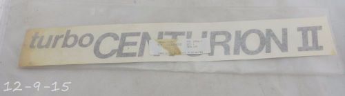 Cessna turbo centurion ii decal placard 1205244-4