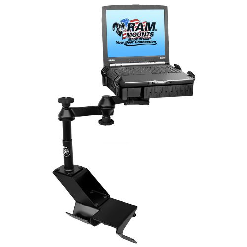 Ram mount no-drill laptop mount f/ford ranger &amp; explorer sport trac