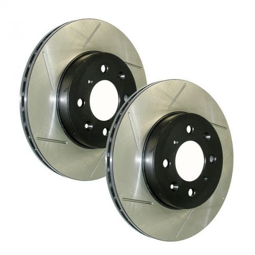 Stoptech slotted brake rotor for 2012-2013 grand cherokee srt8 126.58009sl