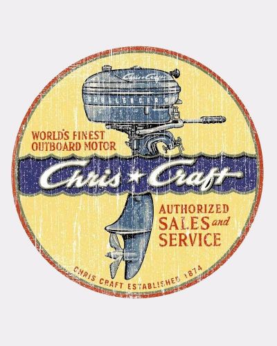 Chris-craft owens wooden boats custom t tee shirt shirts from vintage ads
