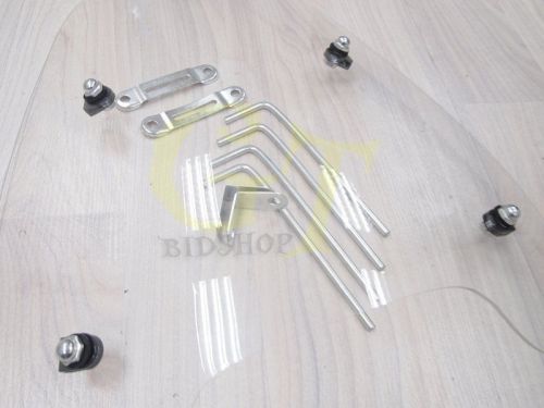 Windshield windscreen for kawasaki vn en 500 800 vulcan eliminator 125 bn w01#7