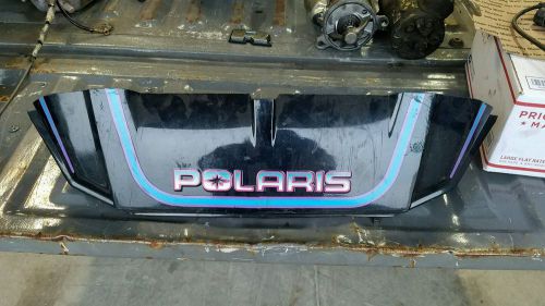 97 1997 snowmobile 700 rmk polaris front plastic nose cone cover guard