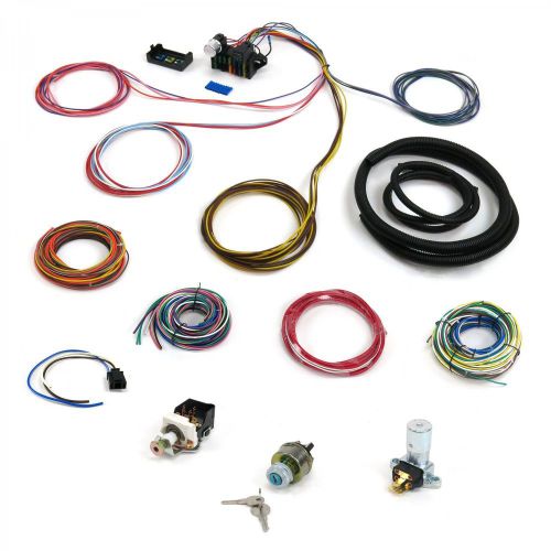 12 fuse 103 terminal wire panel system with switches - keep it cleanwire kit