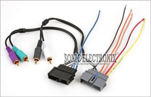 Metra 70-1818 low level amplifier integration harness for select chrysler's