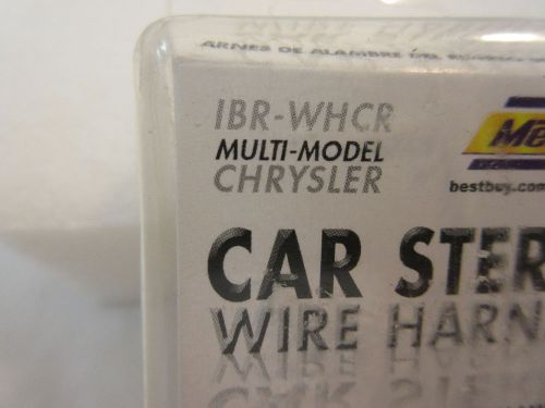 Metra ibr-whcr install wire harness fits multi-model chrysler apps.