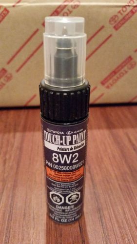 Genuine toyota touch up paint 1/2 oz pen &amp; brush 8w2 cavalry blue