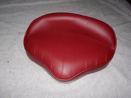 Wise standard pro marine boat seat burgandy red fishing bass boat