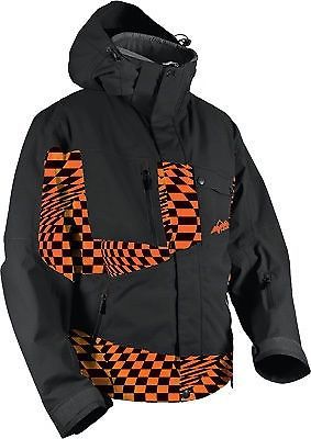 Hmk hm7jpea2oc2x peak 2 jacket 2x orange/checker